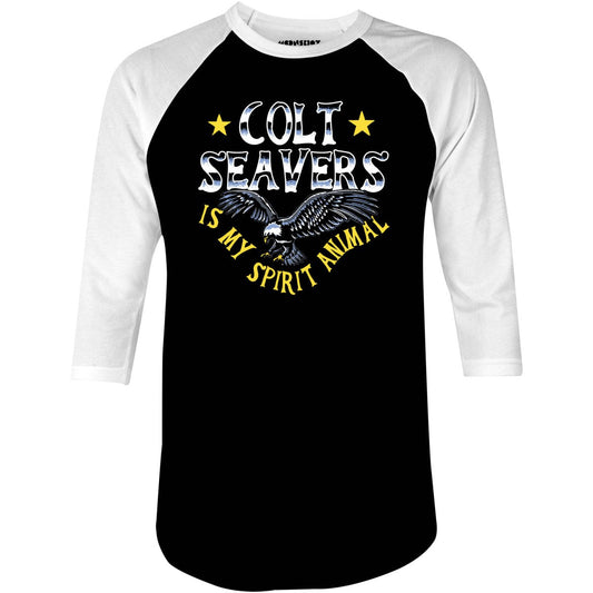 Colt Seavers is My Spirit Animal - 3/4 Sleeve Raglan T-Shirt