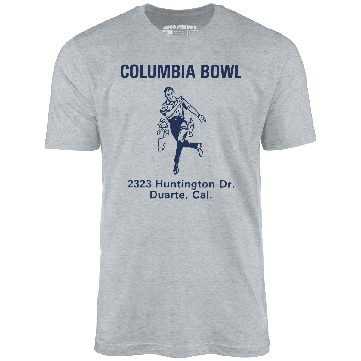 Columbia Bowl - Duarte, CA - Vintage Bowling Alley - Unisex T-Shirt