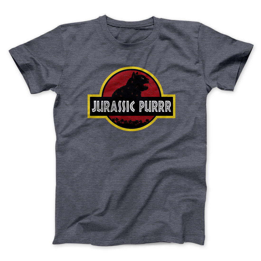 Jurassic Purr Funny Movie Men/Unisex T-Shirt
