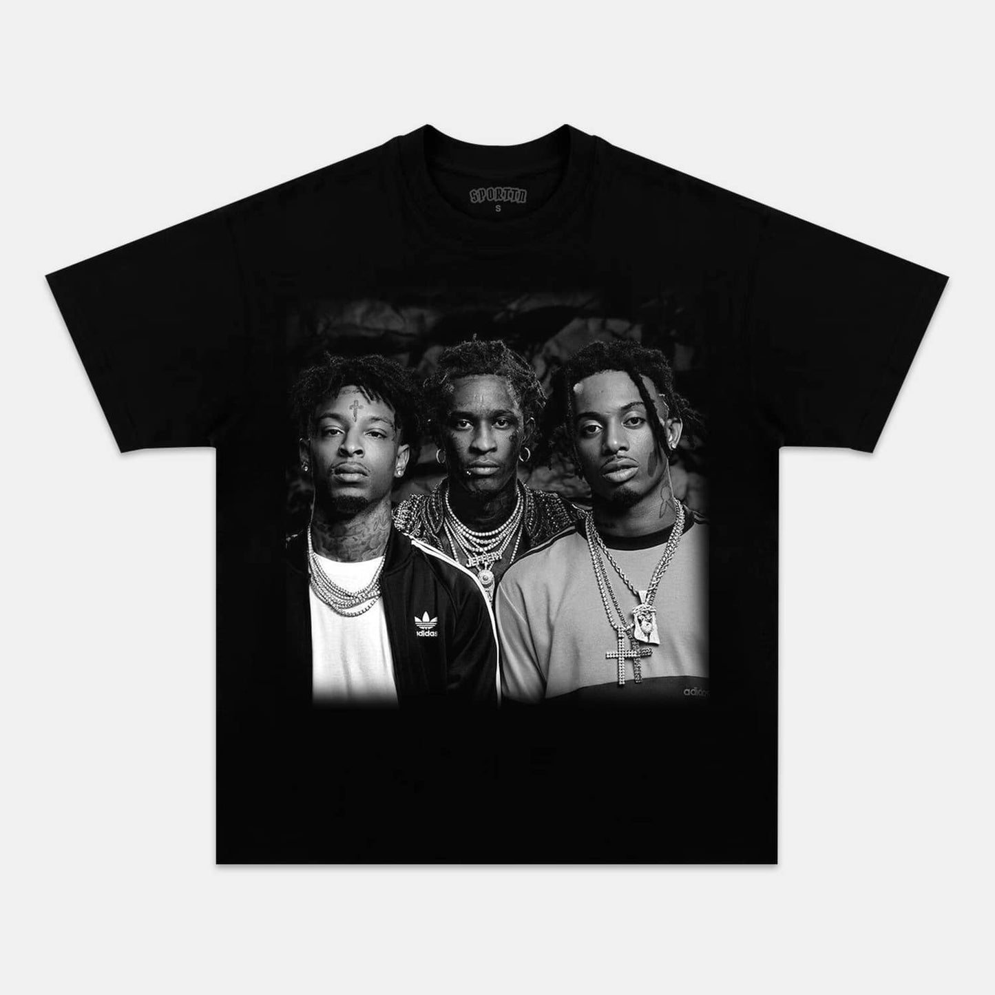 21 SAVAGE & YOUNG THUG & PLAYBOI CARTI TEE