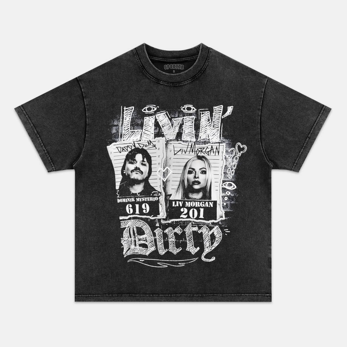 LIV MORGAN & DOMINIK 2025 TEE Style001