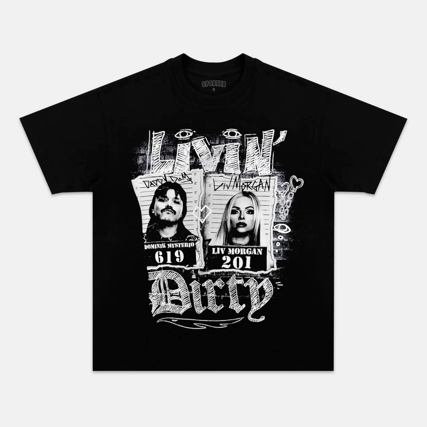 LIV MORGAN & DOMINIK 2025 TEE Style001
