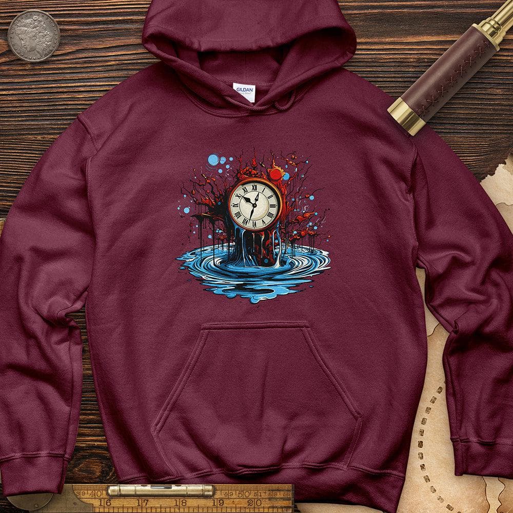 Clock Tattoo Clipart Hoodie