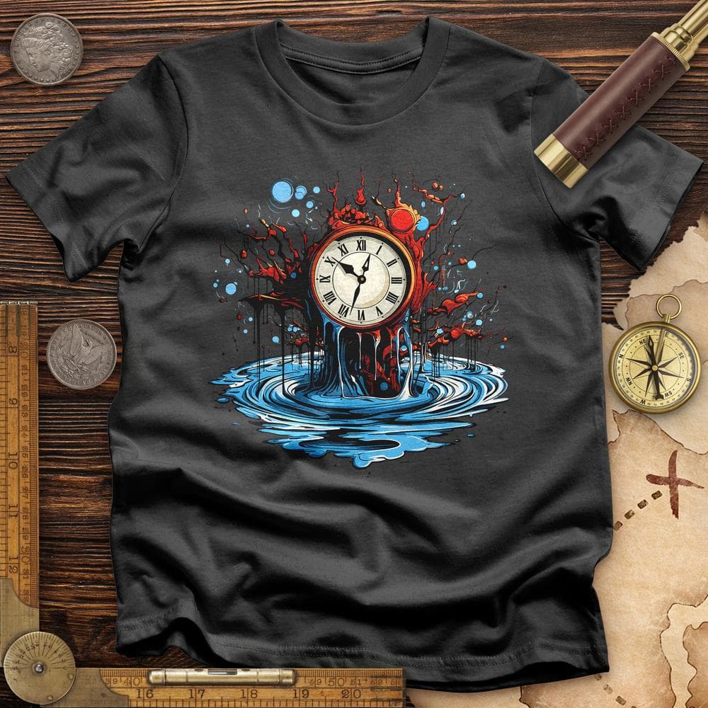 Clock Tattoo Clipart T-Shirt