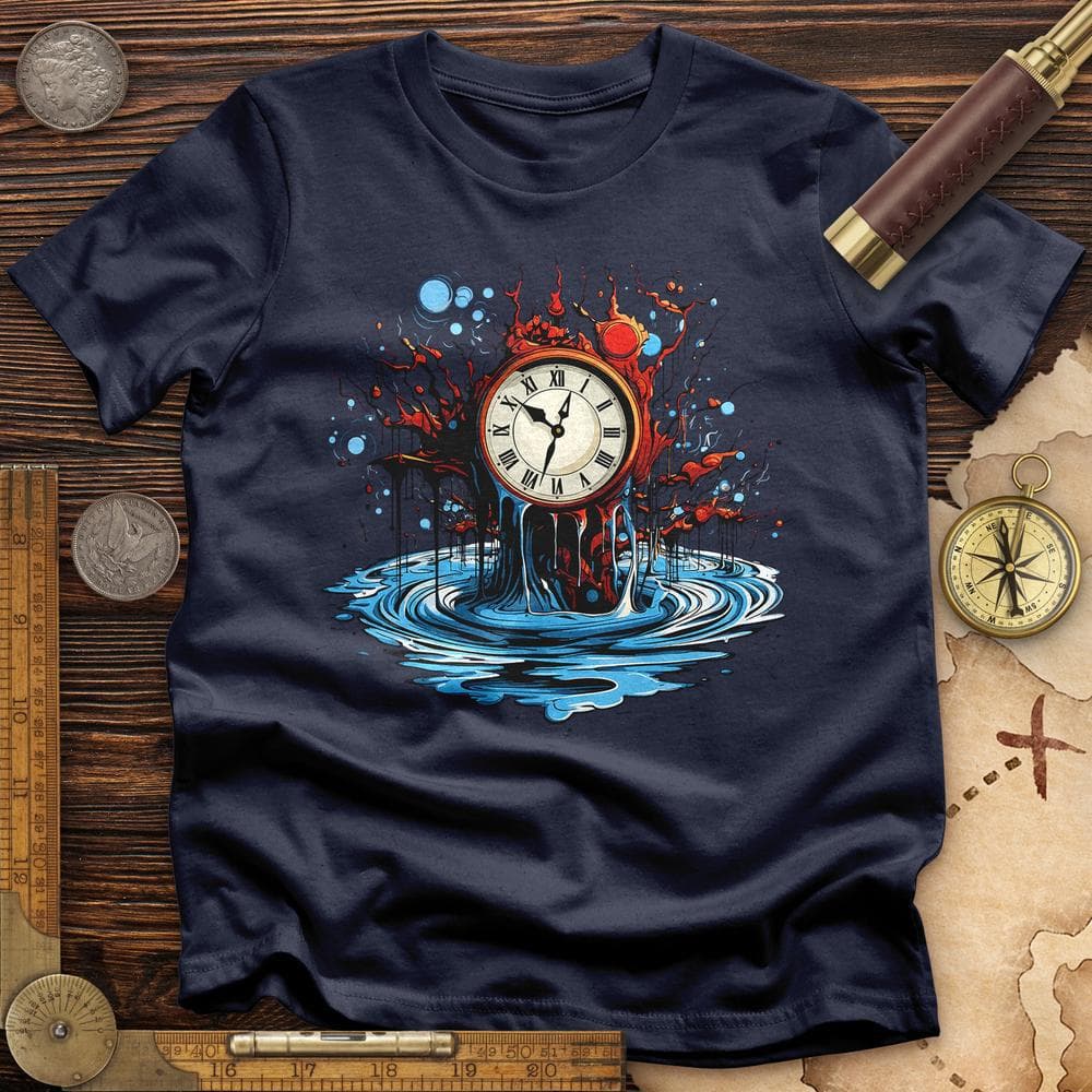 Clock Tattoo Clipart T-Shirt
