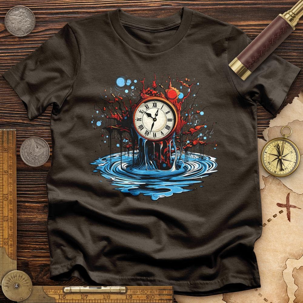 Clock Tattoo Clipart T-Shirt