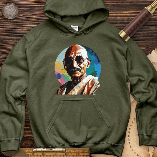 Colorful Ghandi Hoodie