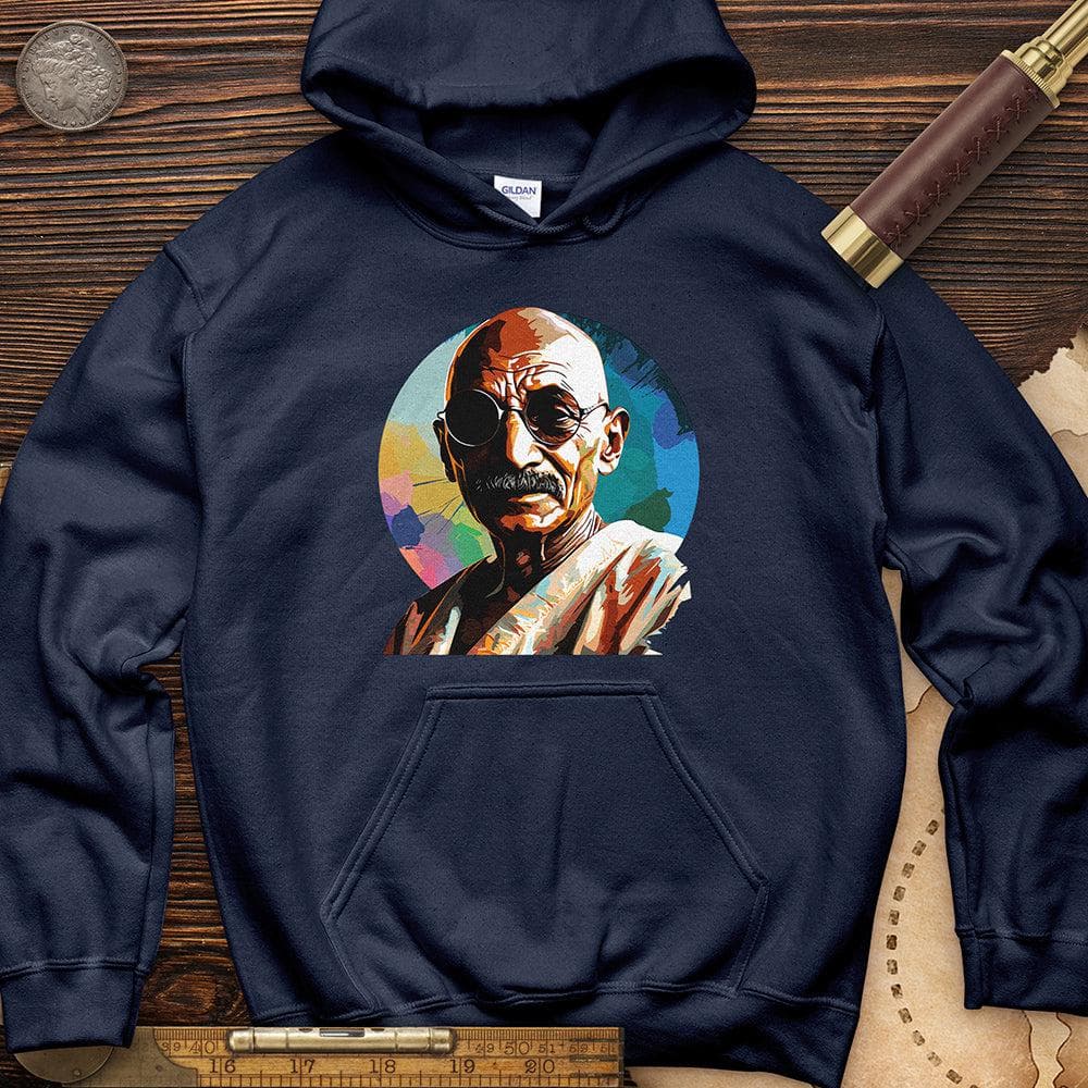 Colorful Ghandi Hoodie
