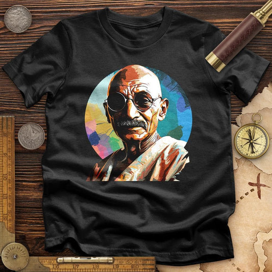 Colorful Ghandi T-Shirt
