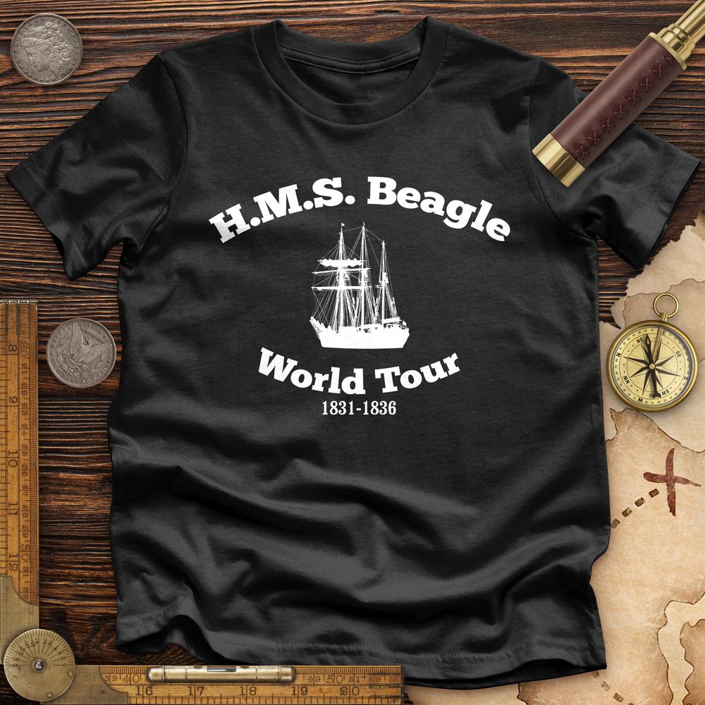 HMS Beagle World Tour Premium Quality Tee