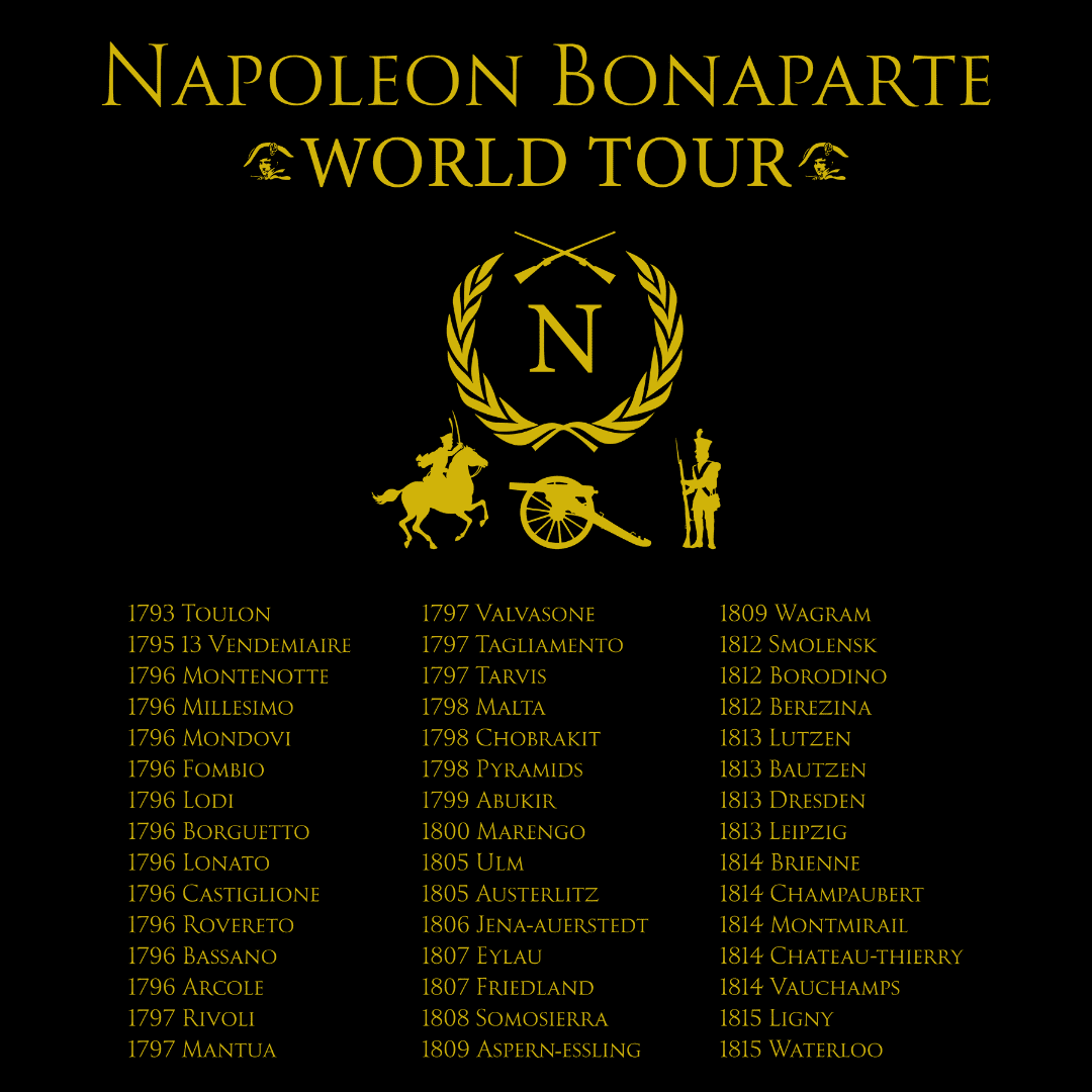 Napoleon World Tour T-Shirt