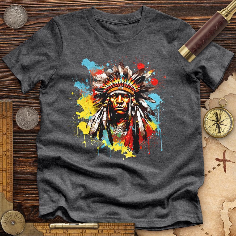 Native American Chief Premium Quality Tee