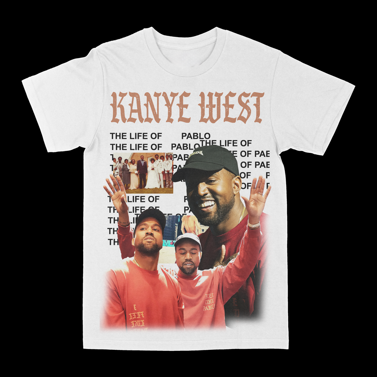 Kanye West Life Of Pablo Graphic Tee Style001