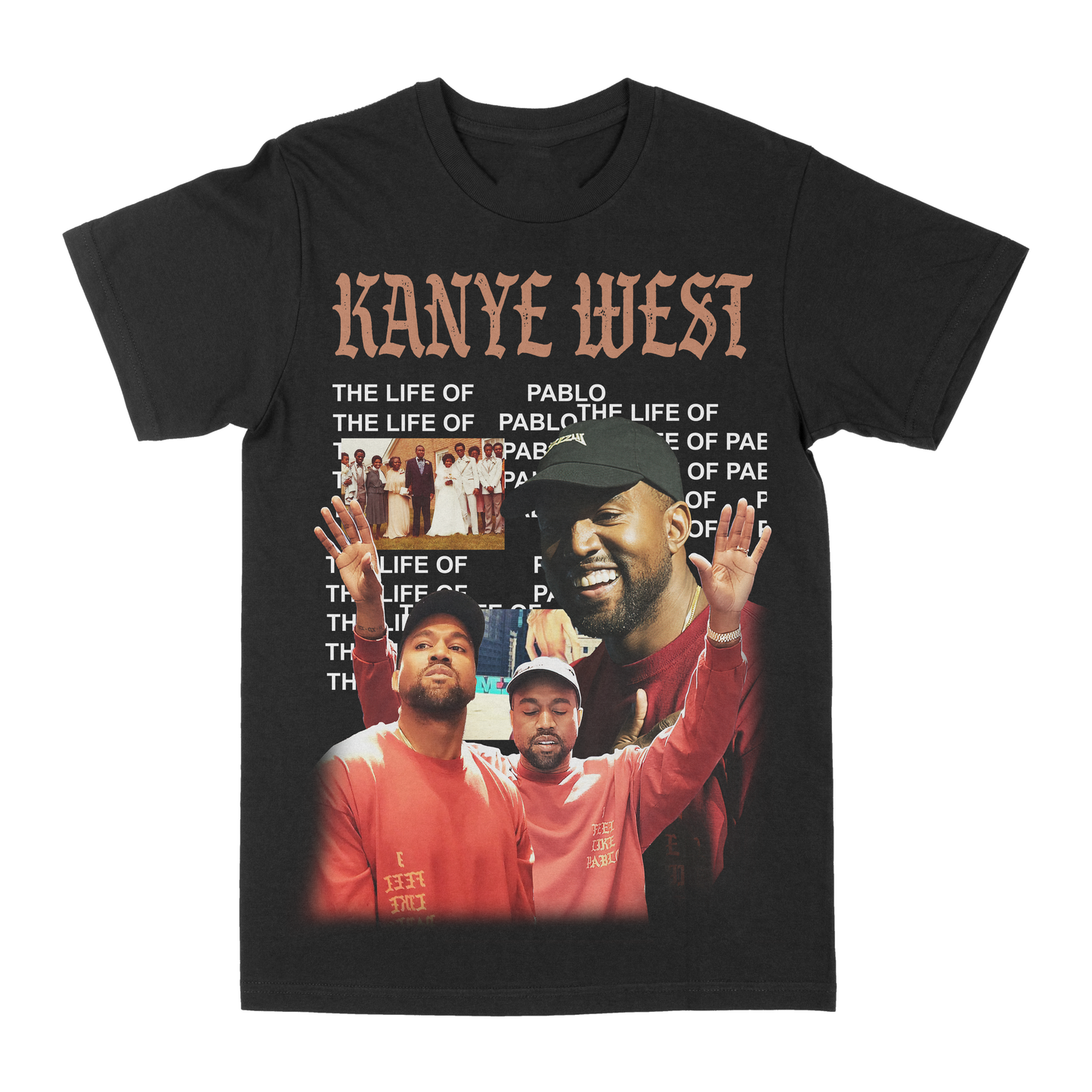 Kanye West Life Of Pablo Graphic Tee Style001