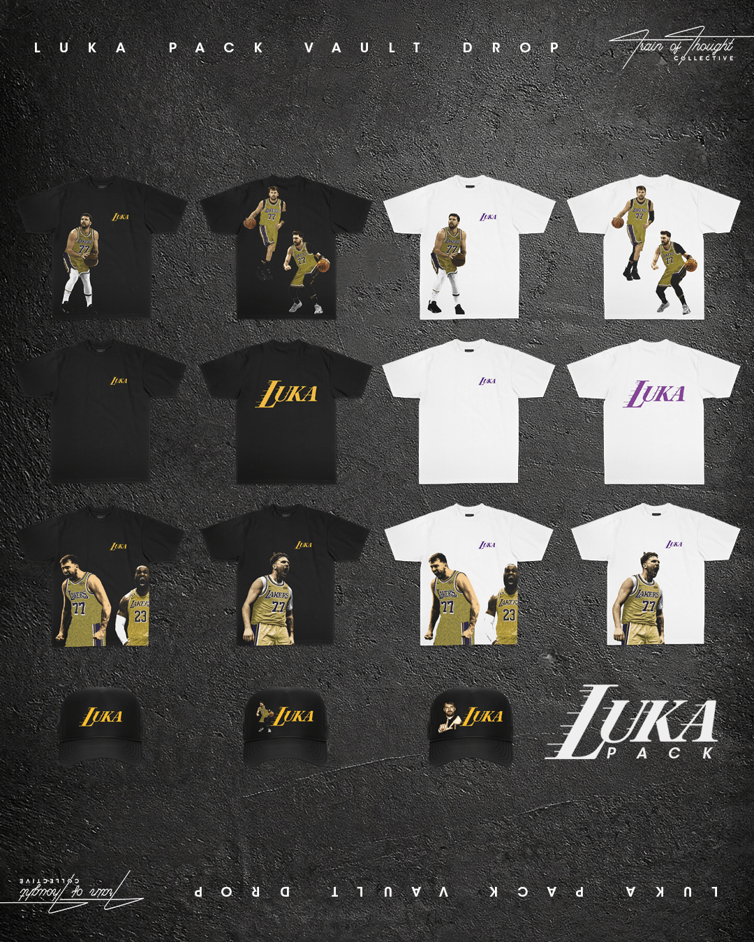 Luka Logo White Tee