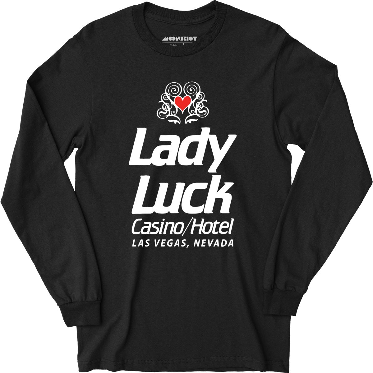 Lady Luck Casino & Hotel - Vintage Las Vegas - Long Sleeve T-Shirt
