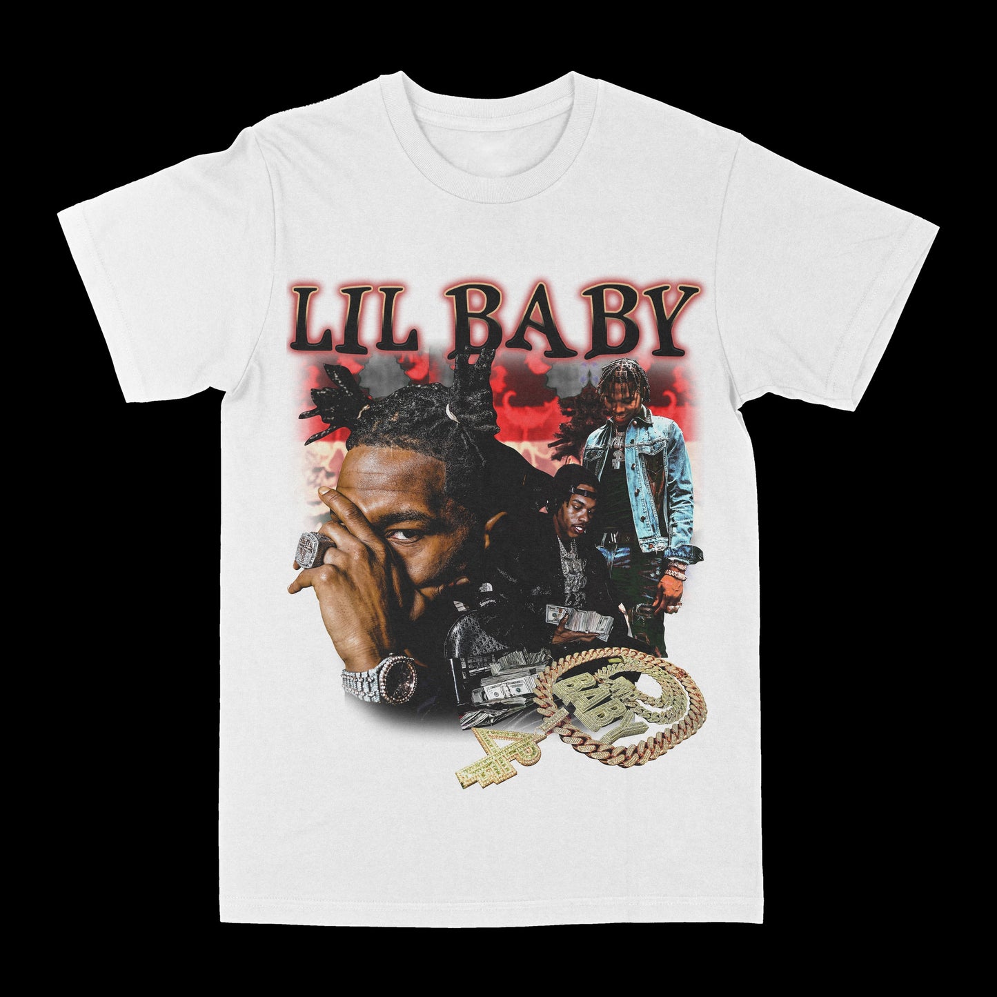 Lil Baby Graphic Tee Style001