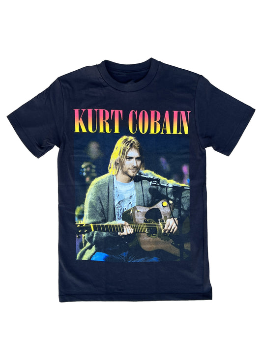 Kurt Cobain Guitar Graphic Tee