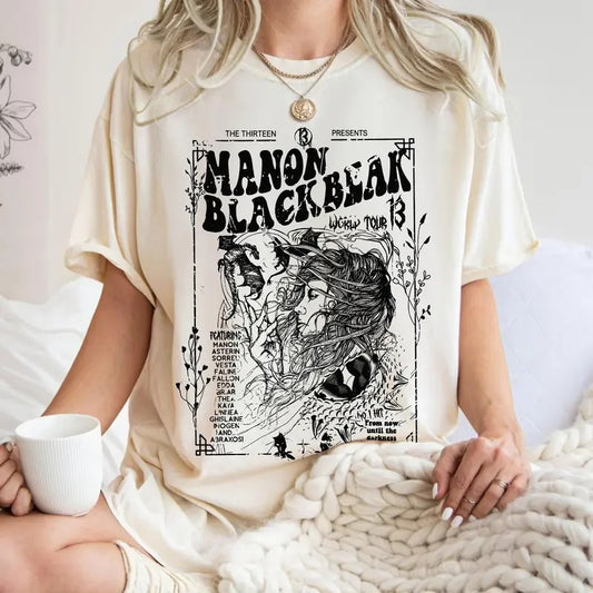 manon blackbeak Tshirt, manon blackbeak tshirt, manon blackbeak, Throne of Glass Shirt, acotar shirt, acotar merch, sarah j maas merch