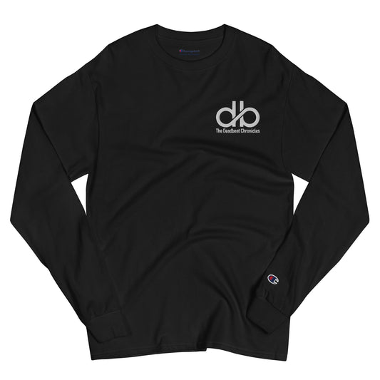 Deadbeat Chronicles Embroidered Champion Long Sleeve Shirt
