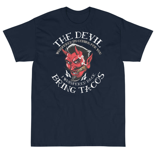 The Devil Whispered...Tacos Vintage OG Greaser T-Shirt 4-5XL