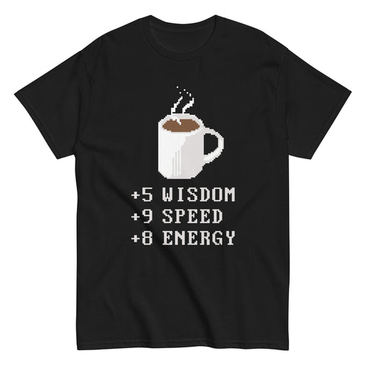 Coffee Plus To Stats Men's Classic Tee