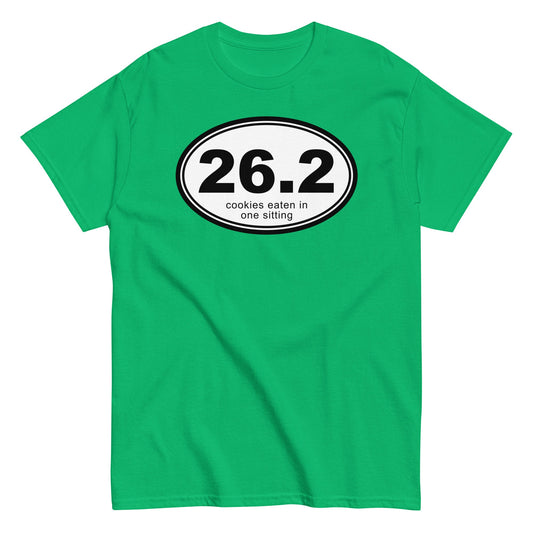26.2 Cookies Eaten In One Sitting Men's Classic Tee