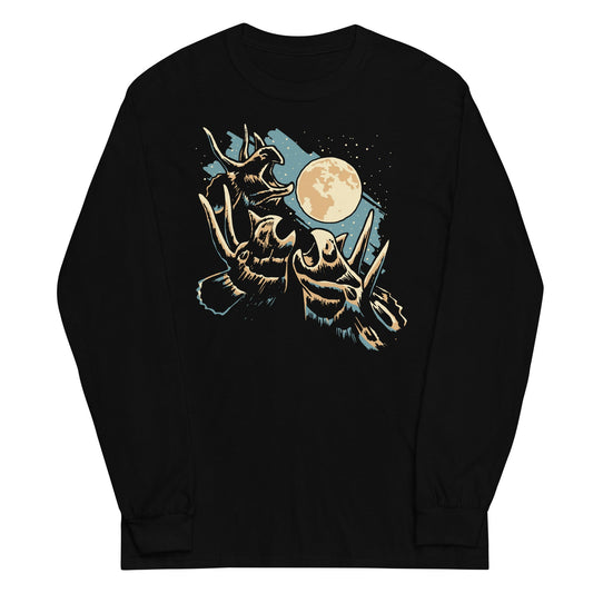 3 Tri Moon Unisex Long Sleeve Tee