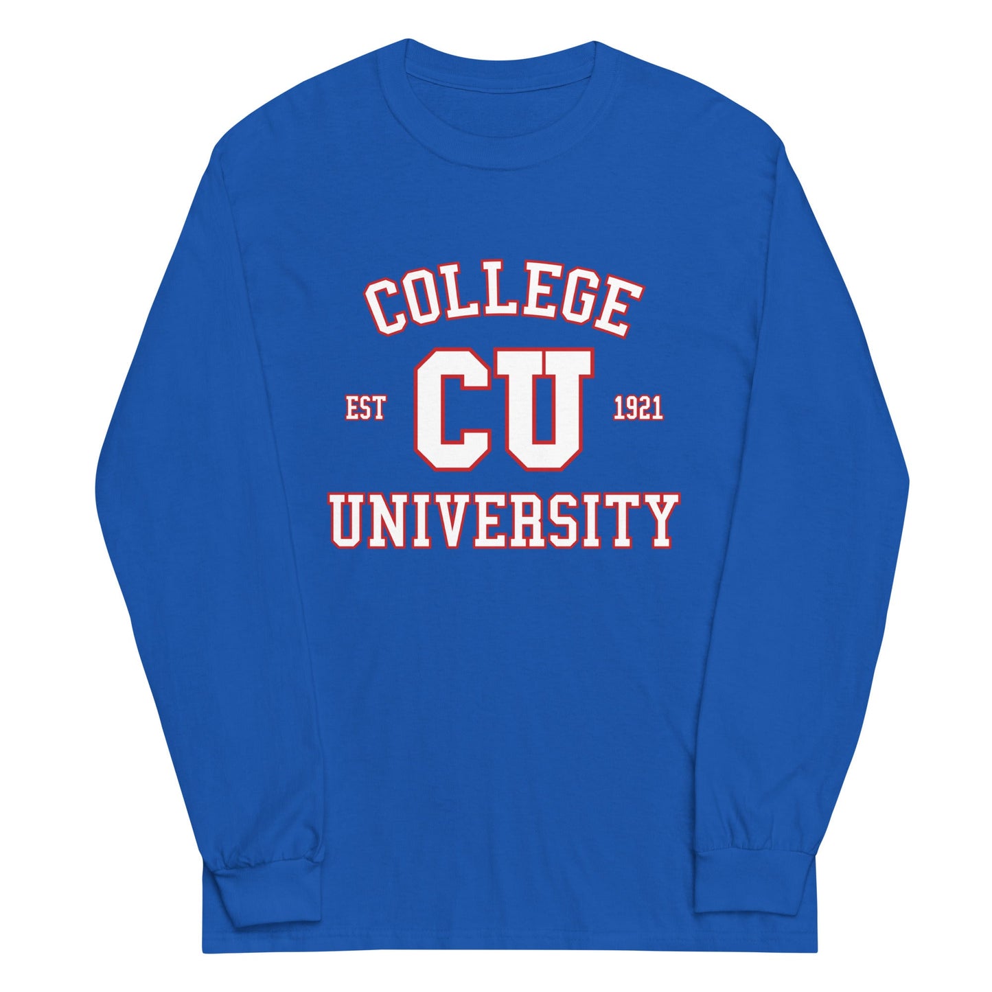College University Unisex Long Sleeve Tee