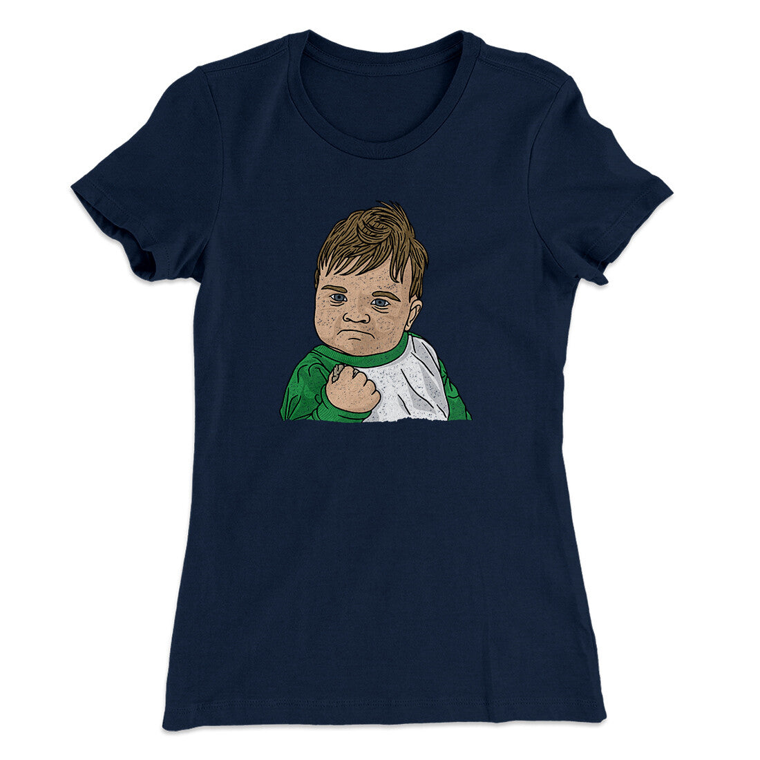 Success Kid Meme Funny Women's T-Shirt