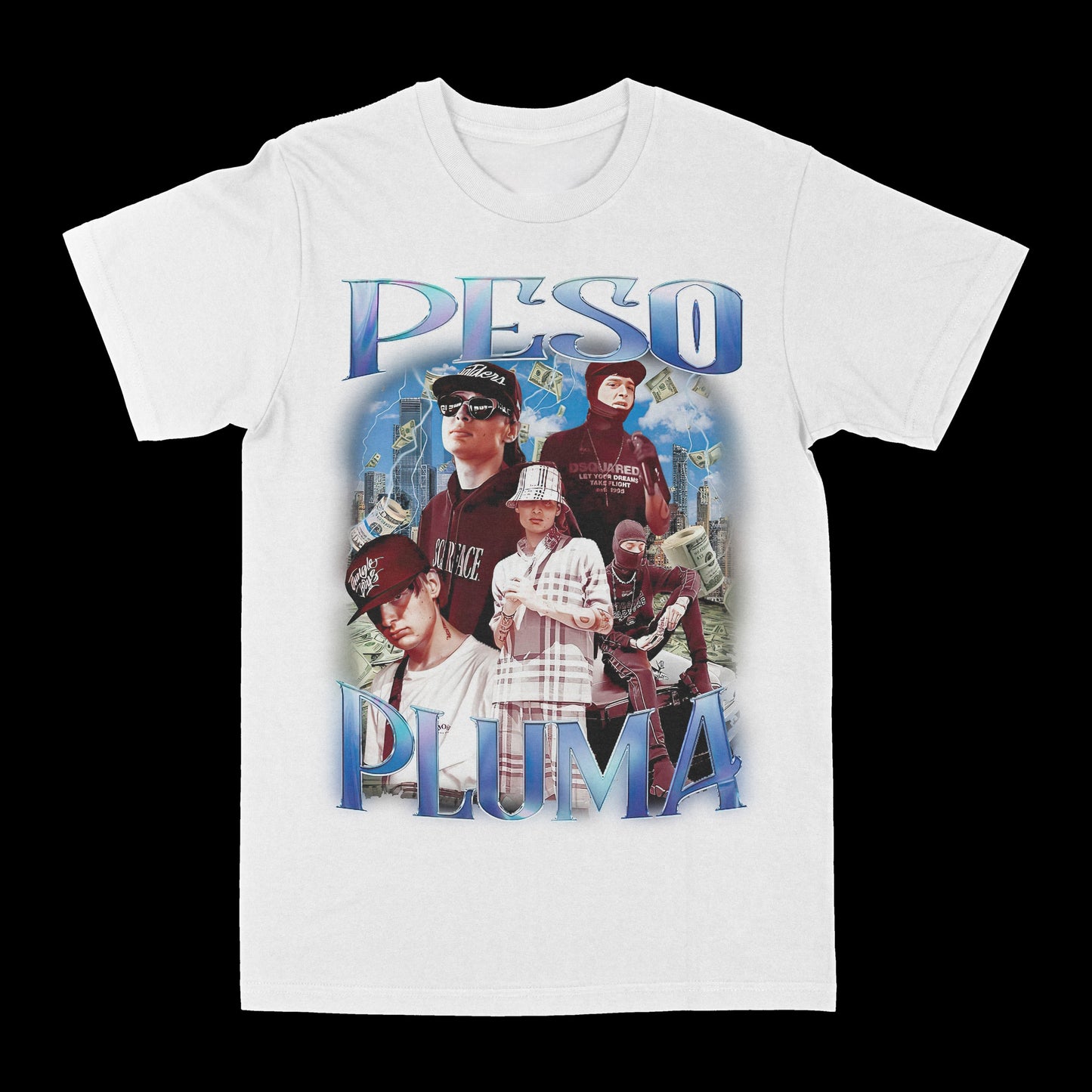 Peso Pluma Dinero Graphic Tee Style001