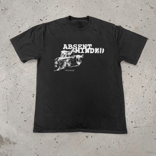'ABSENT MINDED' HEAVYWEIGHT FADED TEE