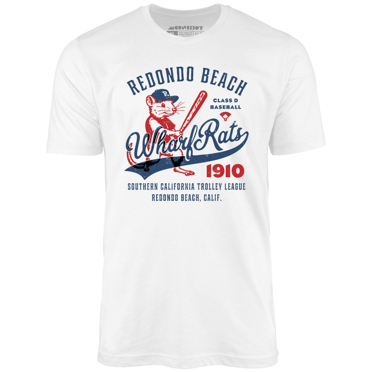 Redondo Beach Wharf Rats - California - Vintage Defunct Baseball Teams - Unisex T-Shirt
