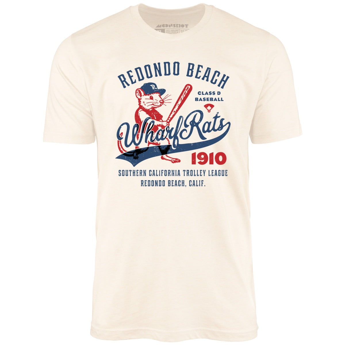 Redondo Beach Wharf Rats - California - Vintage Defunct Baseball Teams - Unisex T-Shirt