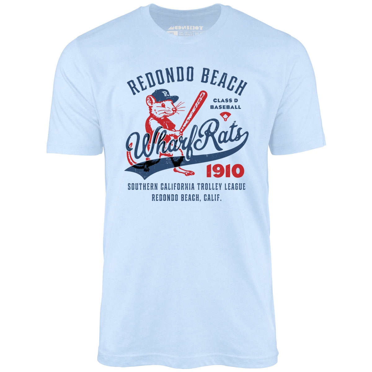 Redondo Beach Wharf Rats - California - Vintage Defunct Baseball Teams - Unisex T-Shirt