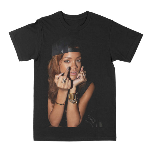 Rihanna "Flipping It" Graphic Tee Style001