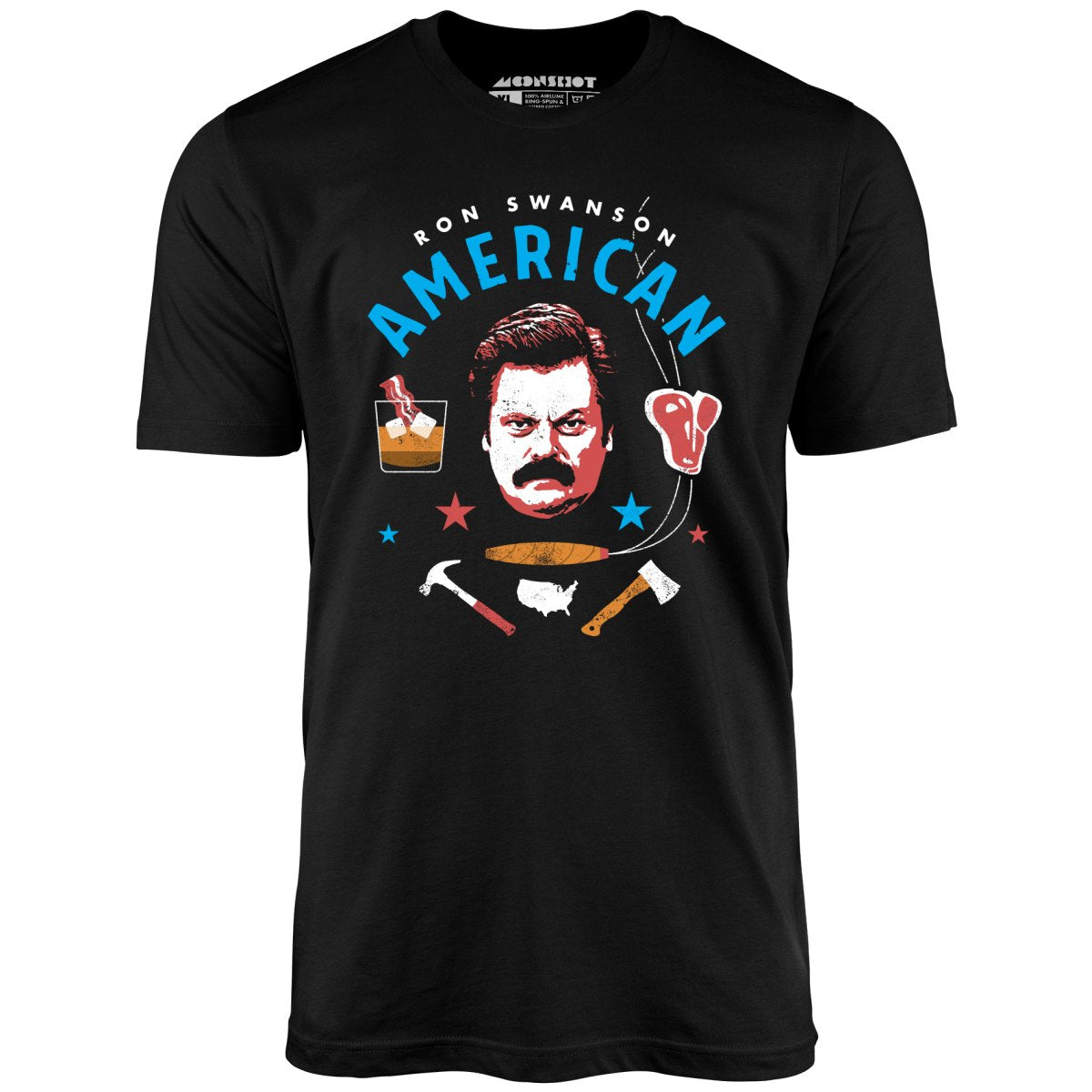 Ron Swanson American - Unisex T-Shirt