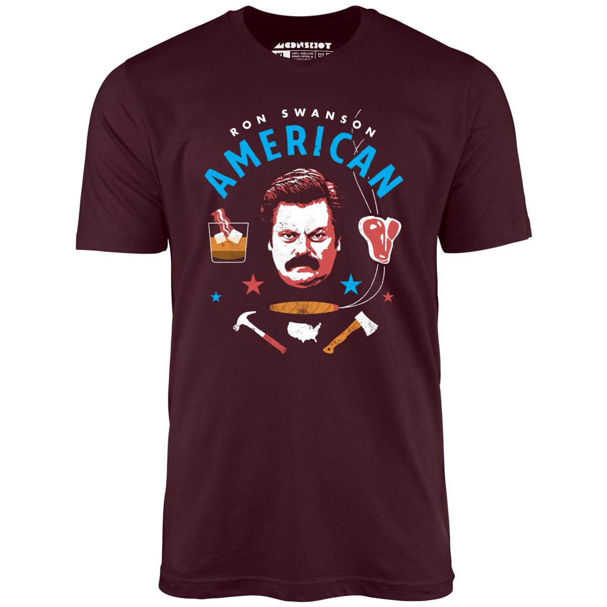 Ron Swanson American - Unisex T-Shirt