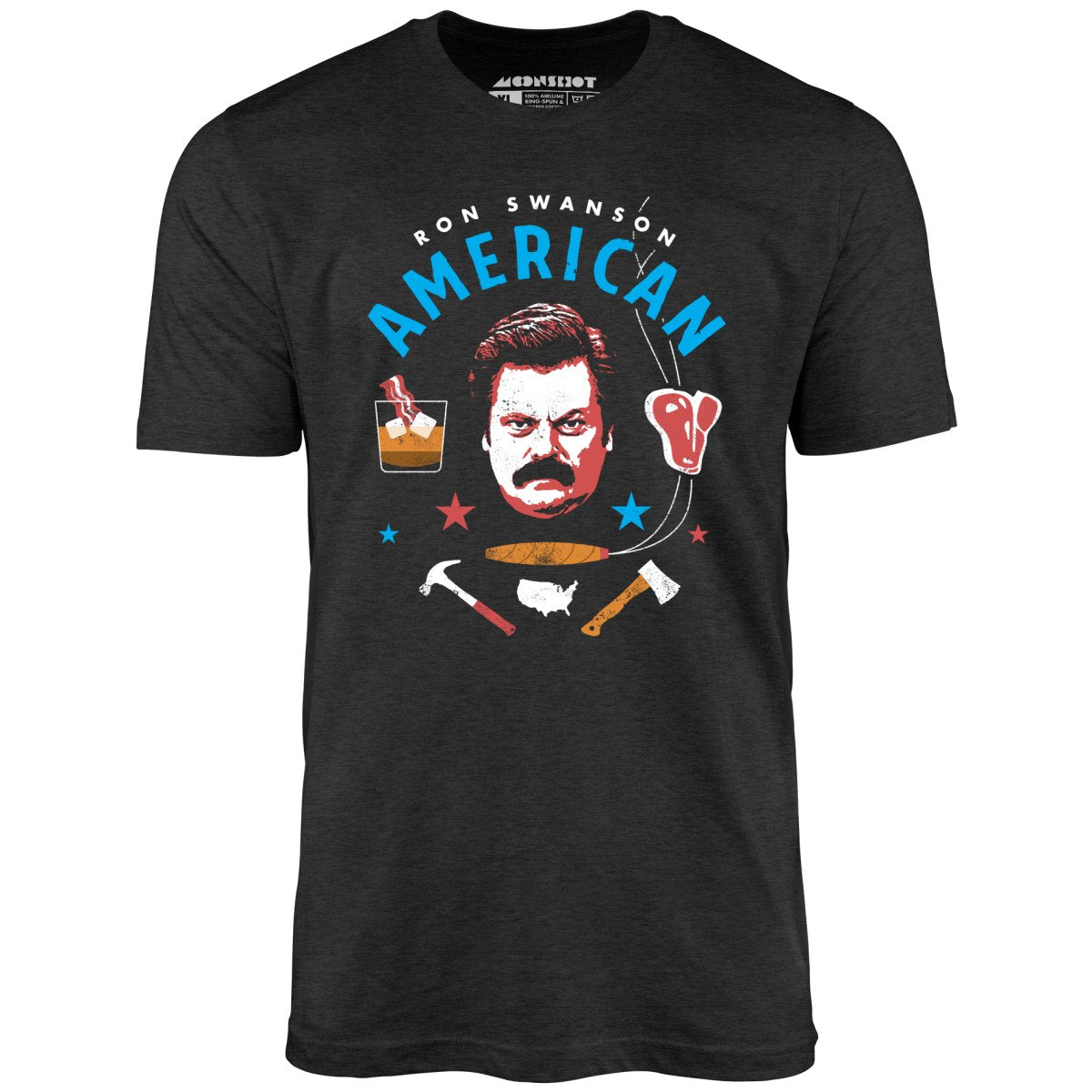 Ron Swanson American - Unisex T-Shirt