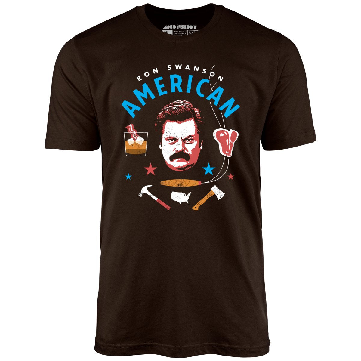 Ron Swanson American - Unisex T-Shirt