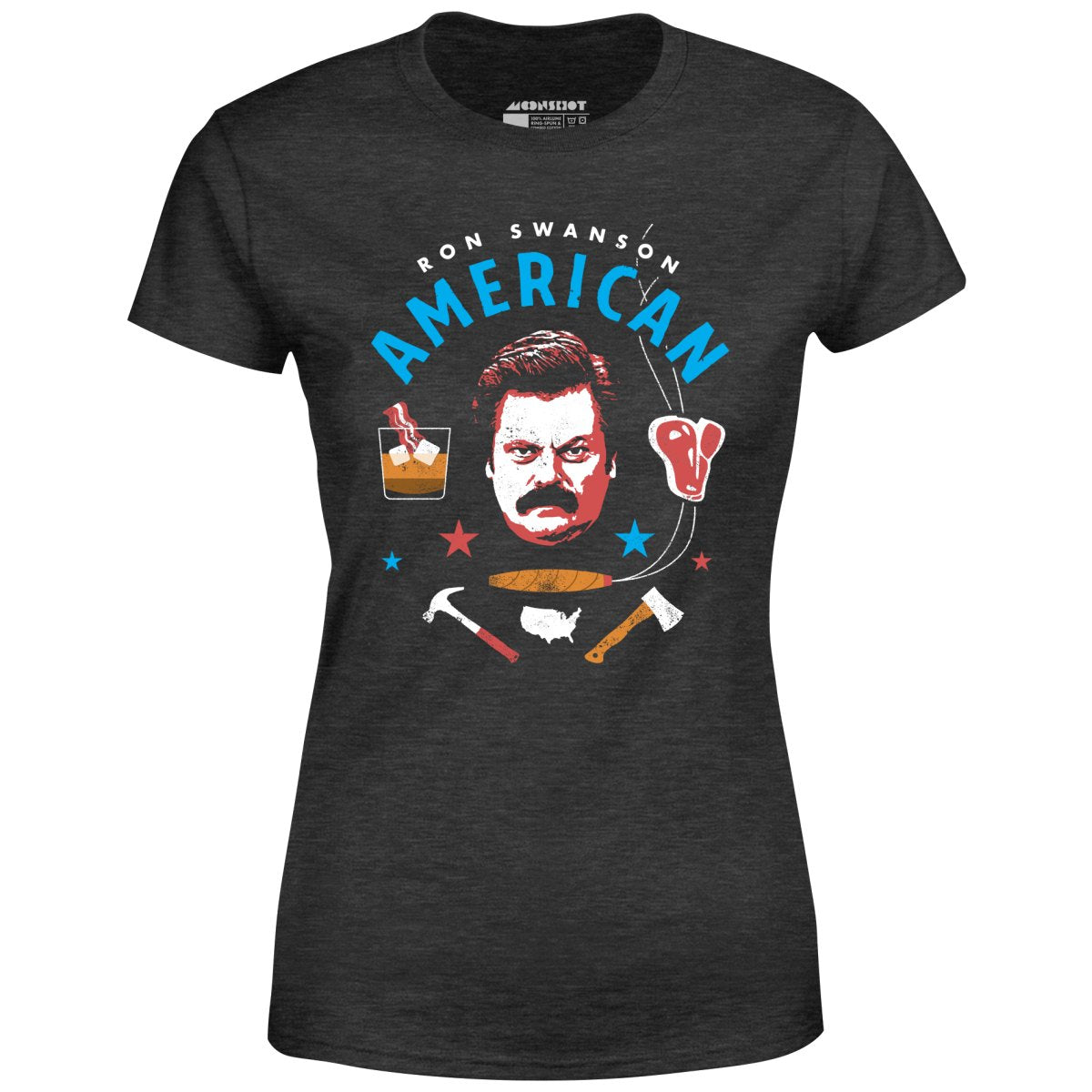 Ron Swanson American - Women's T-Shirt