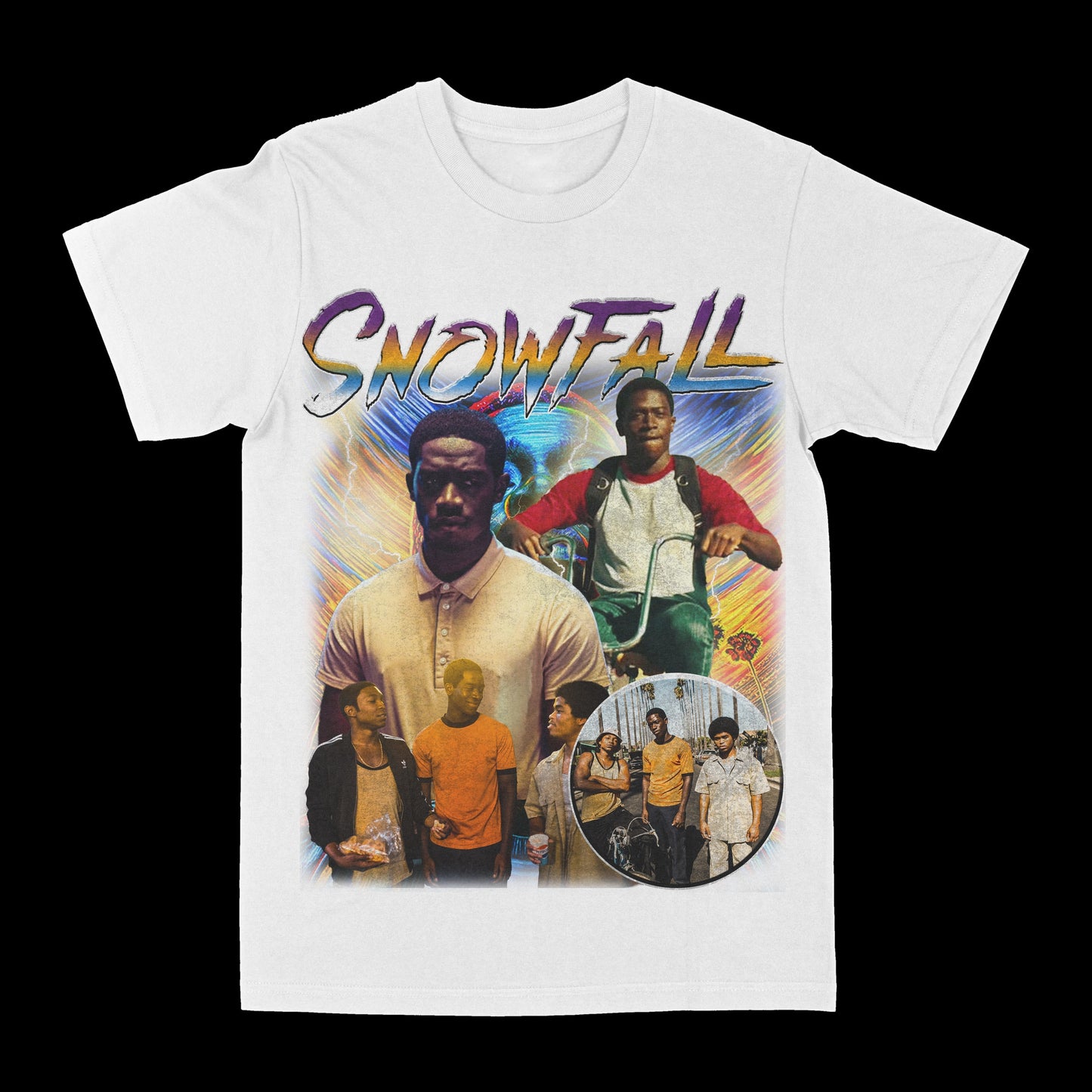 Snowfall Graphic Tee Style001
