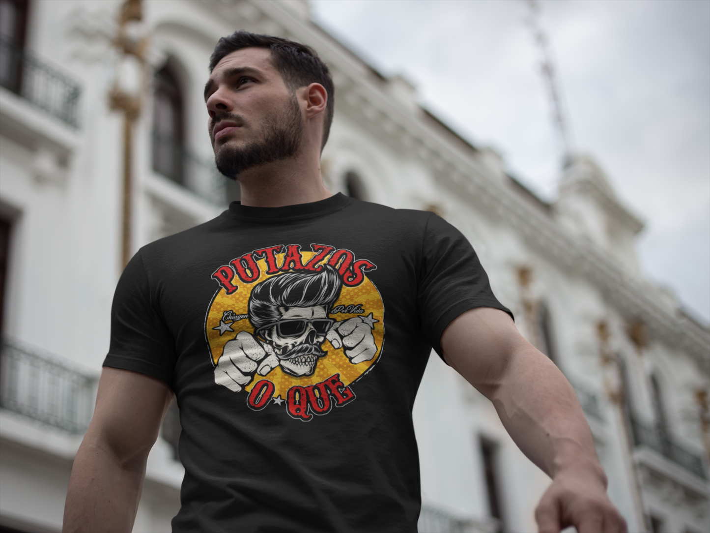 Putazos O Que Vintage Greaser T-Shirt T-Shirt