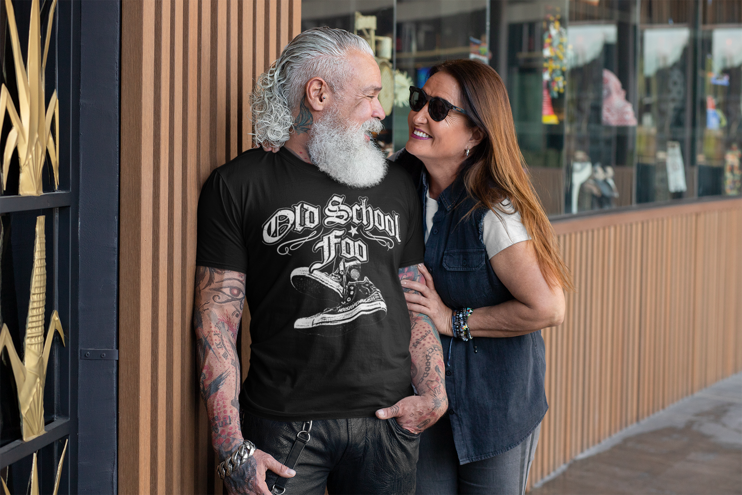 Old School Foo Vintage T-Shirt
