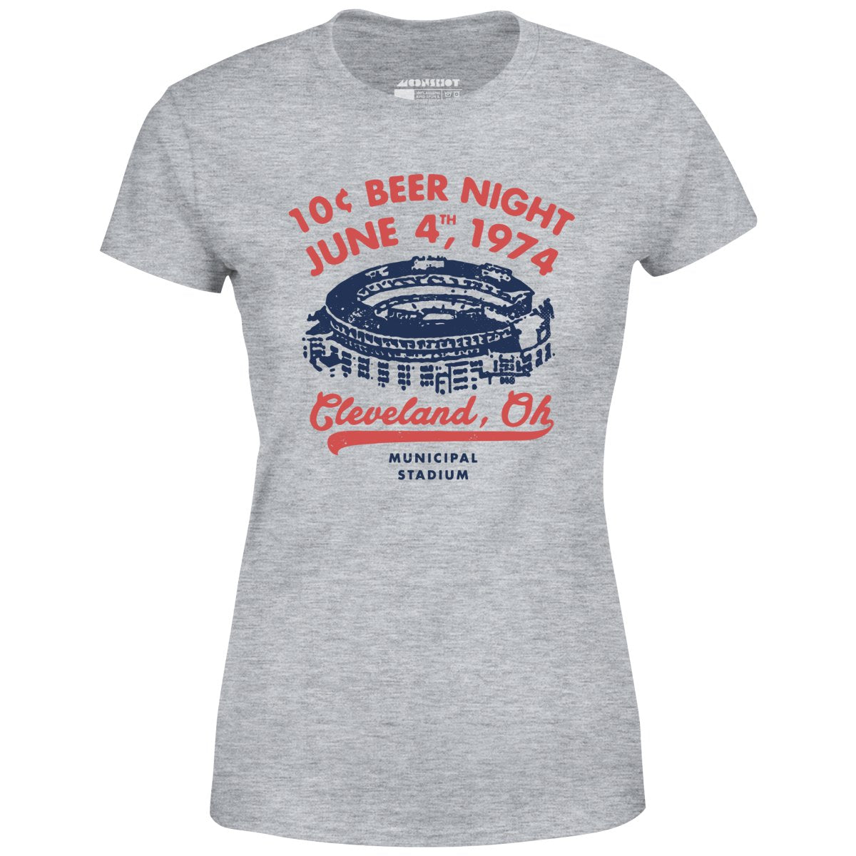 Ten Cent Beer Night - Cleveland Ohio - Women's T-Shirt