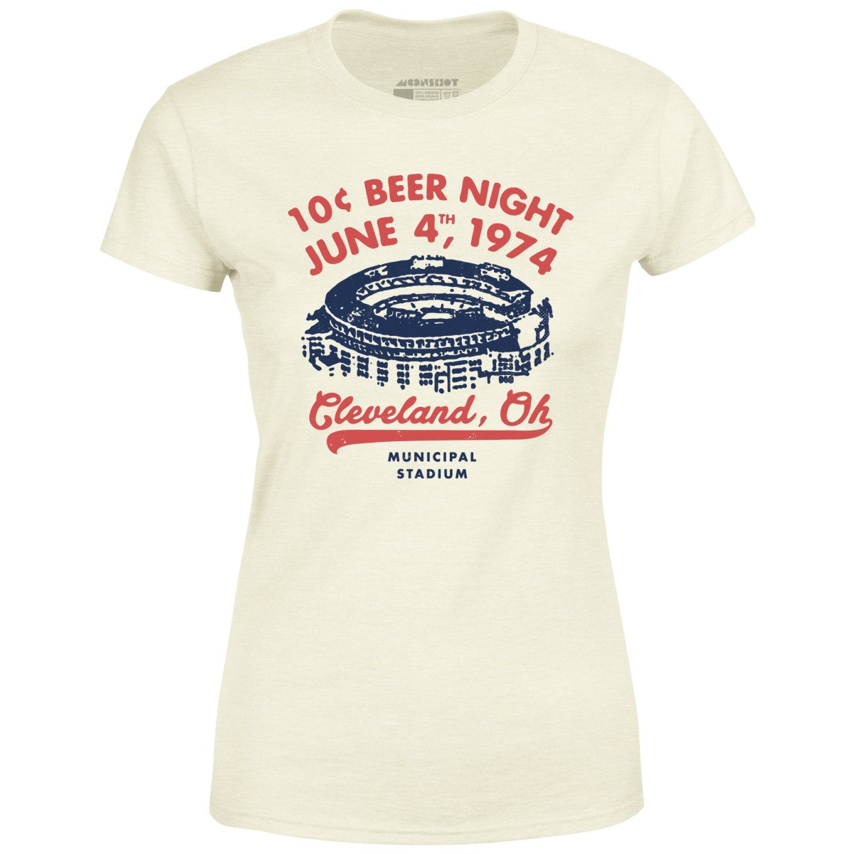 Ten Cent Beer Night - Cleveland Ohio - Women's T-Shirt