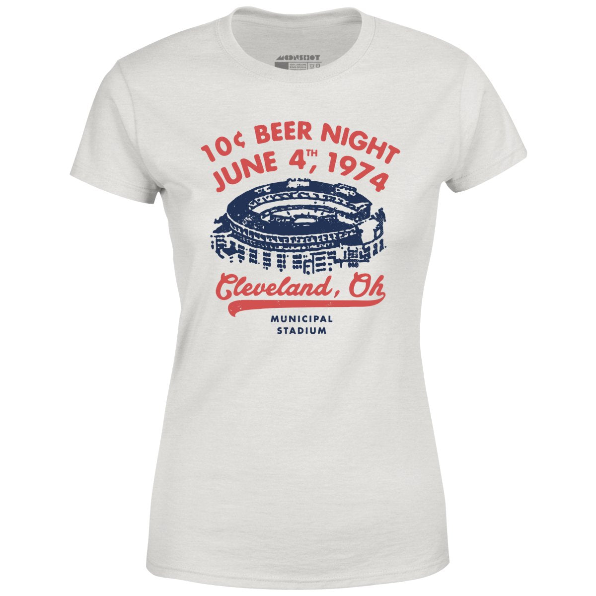 Ten Cent Beer Night - Cleveland Ohio - Women's T-Shirt