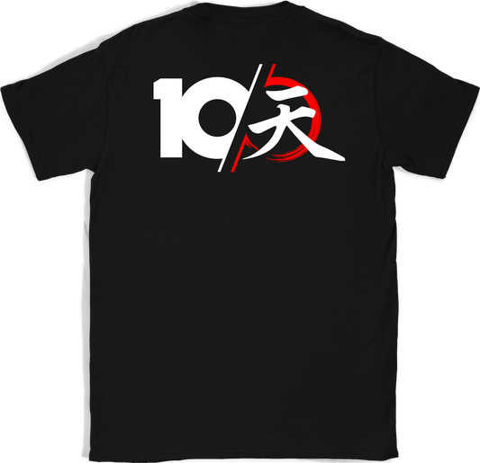 ten/o - 'Sky Logo' T-Shirt - Black