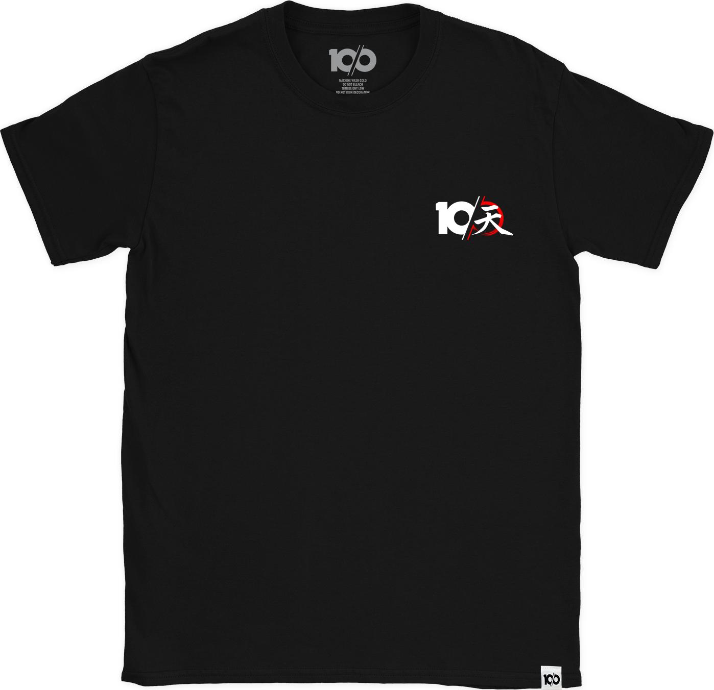 ten/o - 'Sky Logo' T-Shirt - Black