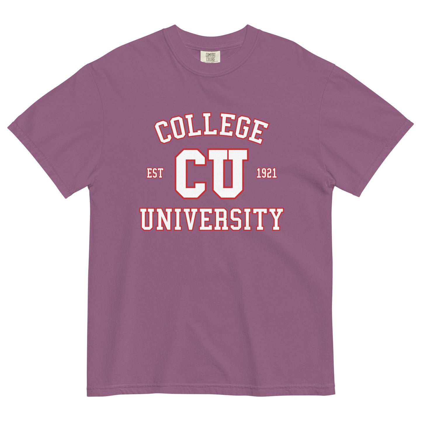 College University Men's Relaxed Fit Tee